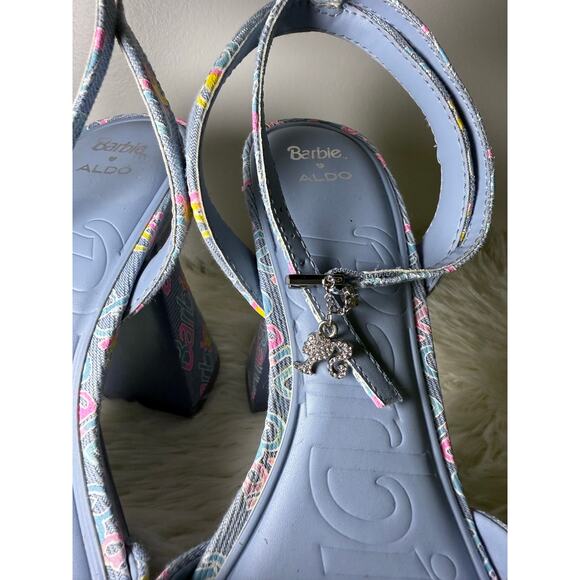 Aldo x Barbie Denim Platform Heels – Brand New - Picture 15 of 16